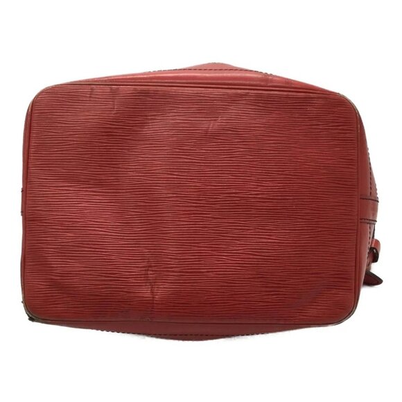 Louis Vuitton Noé Bucket & Drawstring Bag Red Leather Epi - Picture 3 of 10